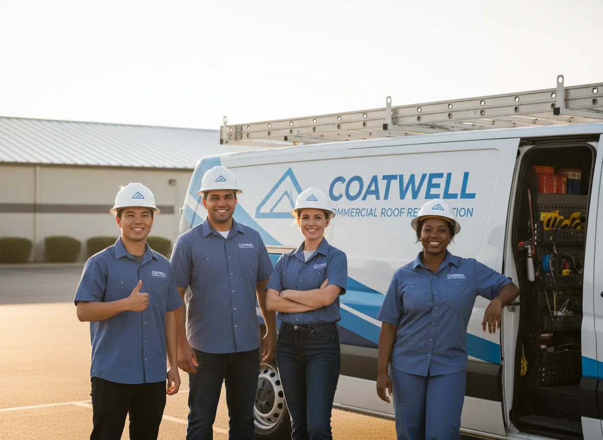 Commercial roof coating company in Sunbright, TN
